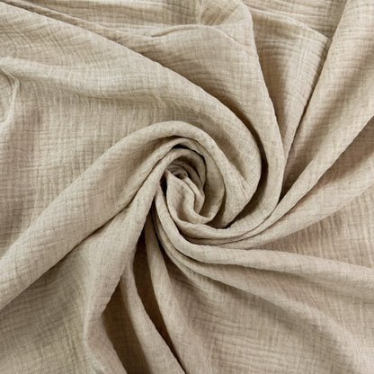 Natural - Cotton & Linen Double Gauze