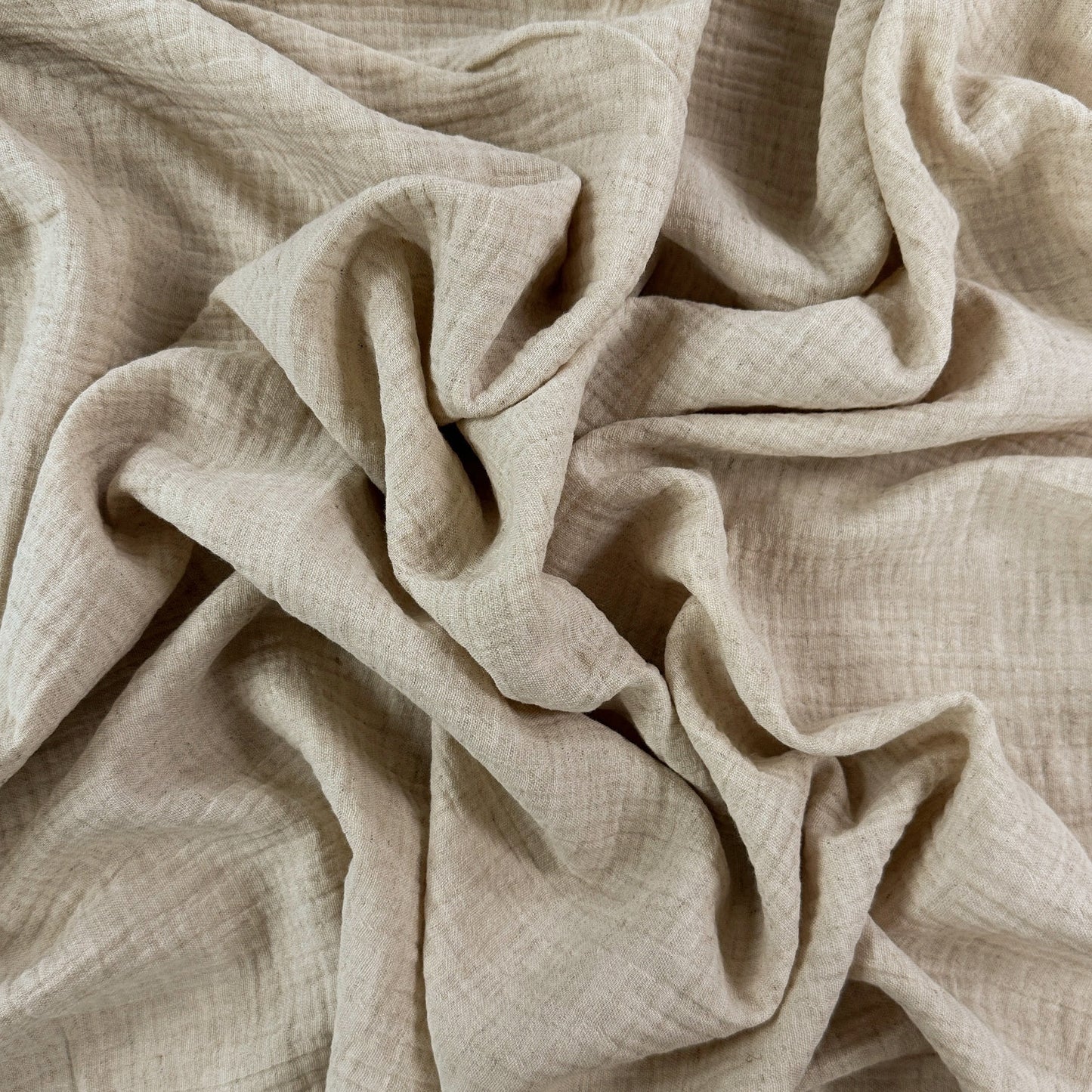Natural - Cotton & Linen Double Gauze