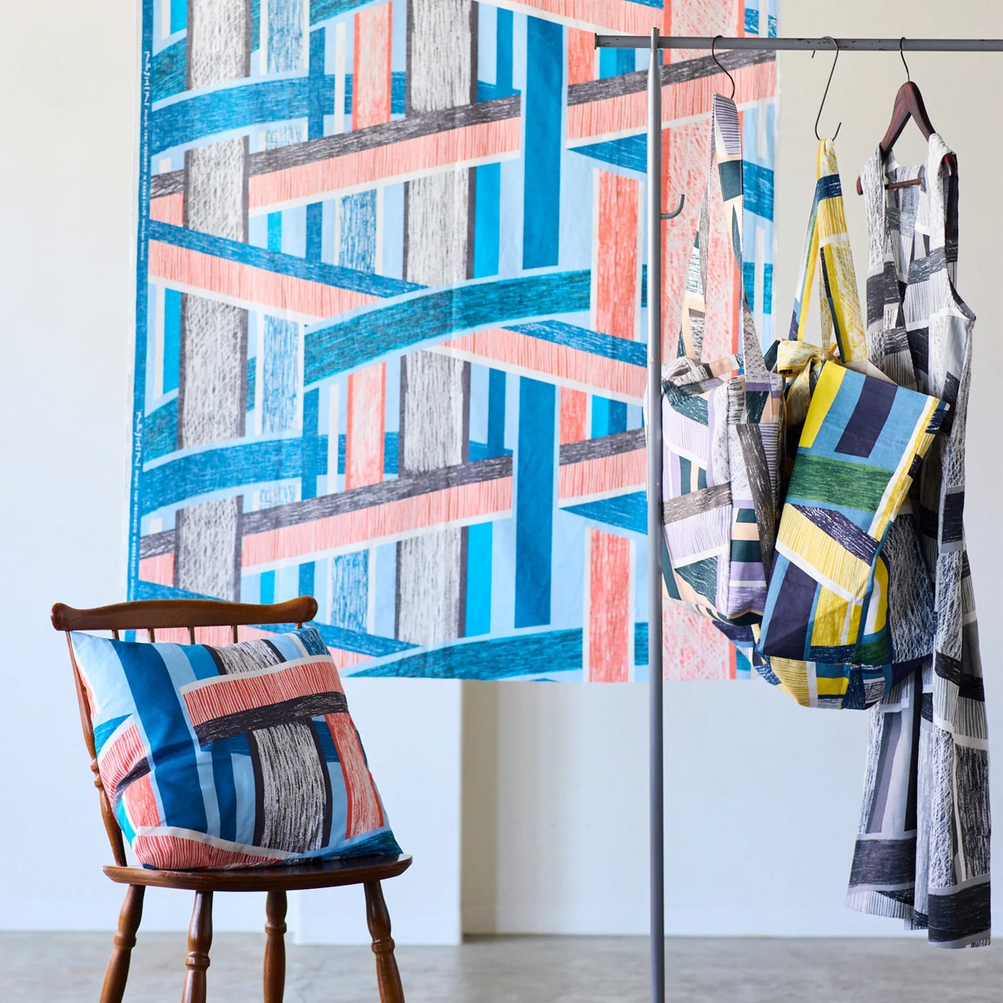 Keshiki - Highway - 1A - Cotton Linen Sheeting