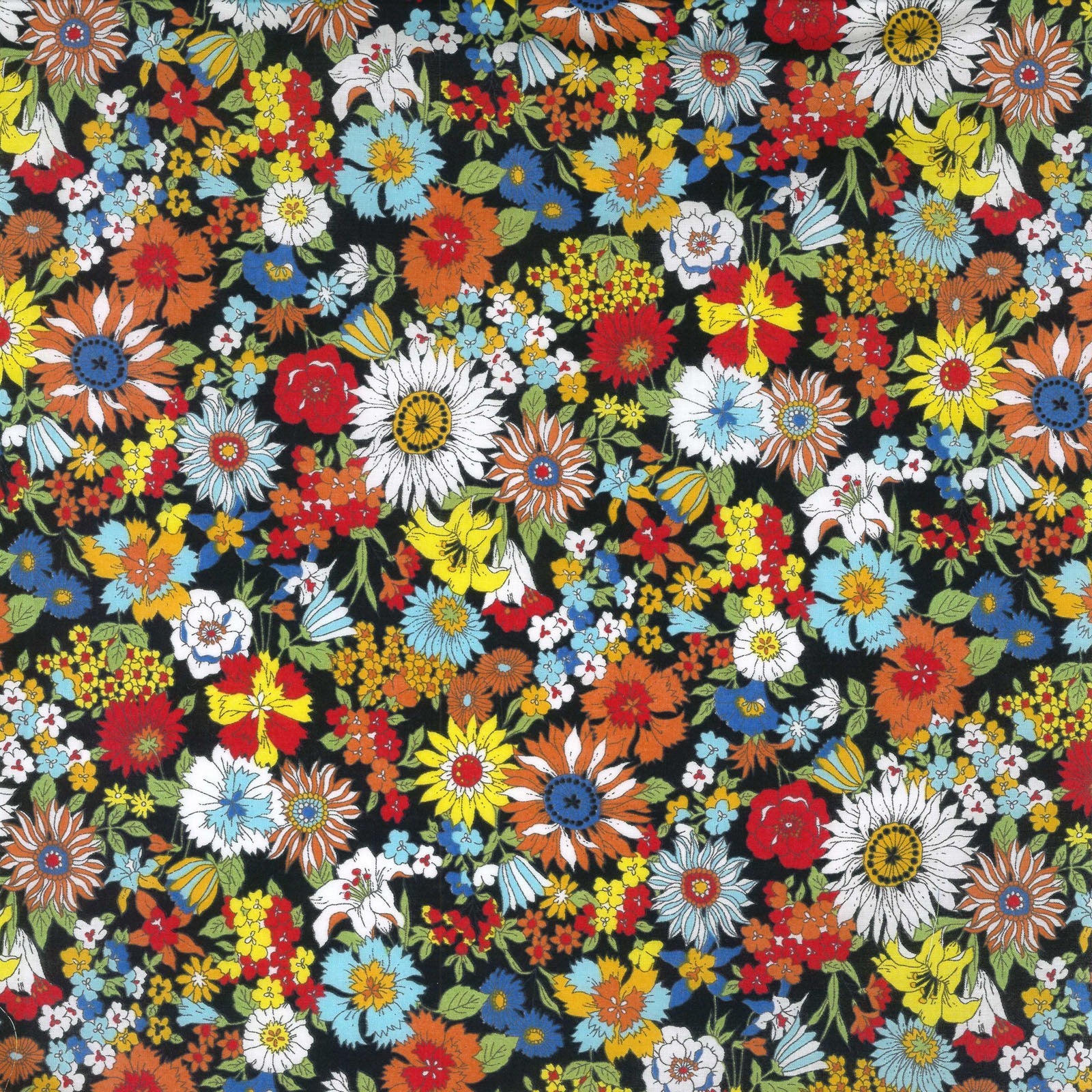 Kokka - Flownny - 2F - Cotton Lawn Fabric – Riverside Fabrics