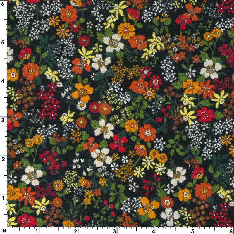 布花_スワッグ Kokka - Flownny - 6F - Cotton Lawn Fabric – Riverside Fabrics