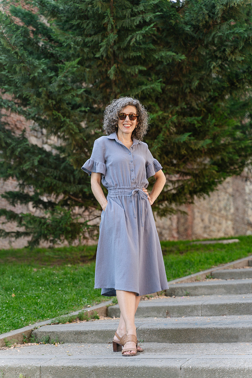 Liesl + Co - Tomigaya Shirtdress Sewing Pattern