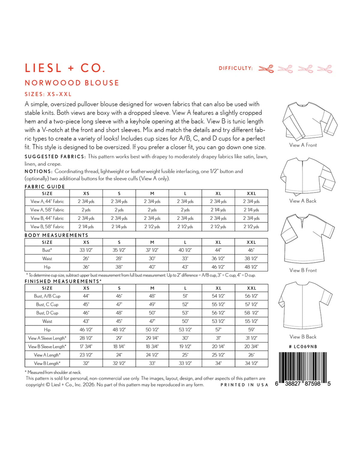 Liesl + Co - Norwood Blouse