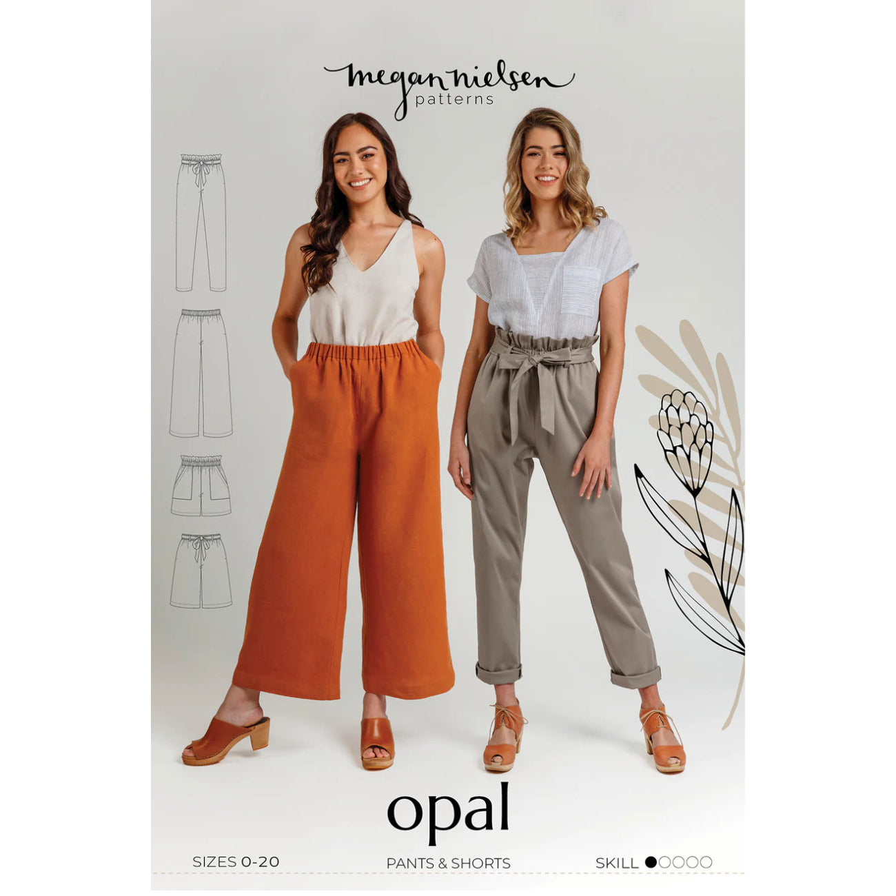 Opal pants & shorts pattern