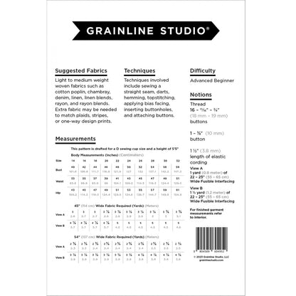 Austin Dress Pattern - 14 - 32 - Grainline Studio