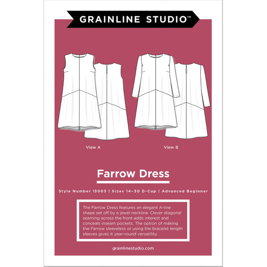 Farrow Shirtdress Pattern - 14 - 30 - Grainline Studio