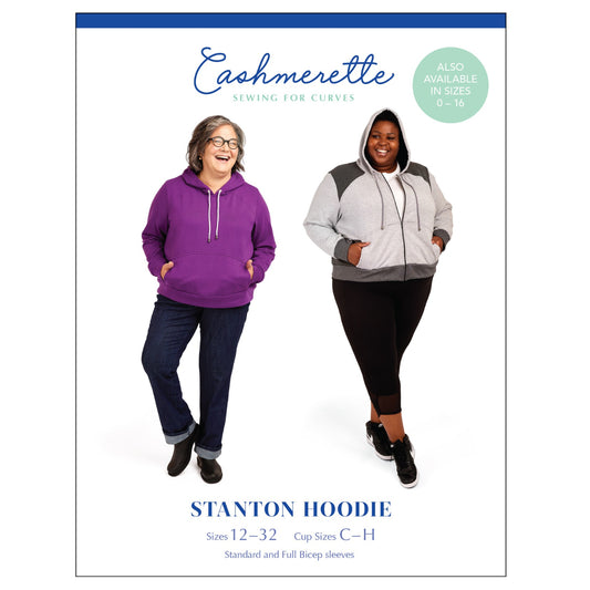Stanton Hoodie - Size 12 -32  - By Cashmerette