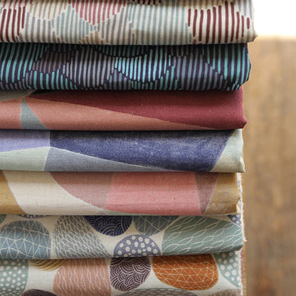 Pathway by Bookhou - Scallops - 3A - Cotton Linen Fabric