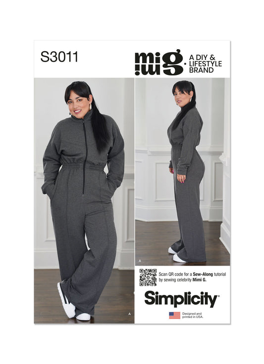 Simplicity - Misses' and Women's Jumpsuit by Mimi G Style