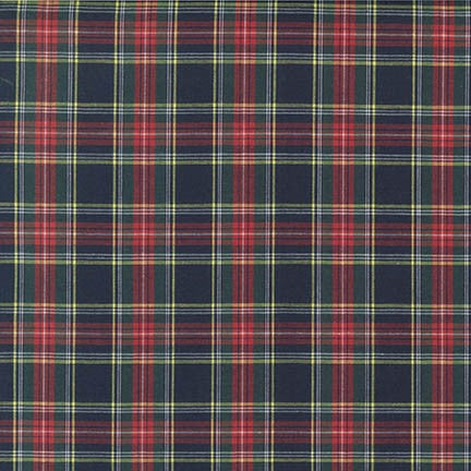 Sevenberry Classic Plaids Collection - Red & Multi - Woven Shirting Fabric