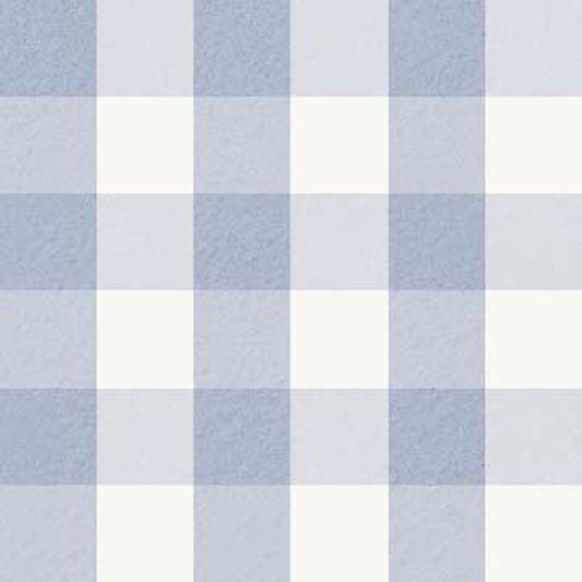 Gingham - Blue - Cotton Fabric