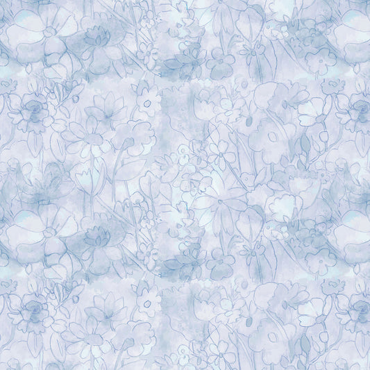 Floral Haze - Ma Belle - Allure  - Cotton Fabric