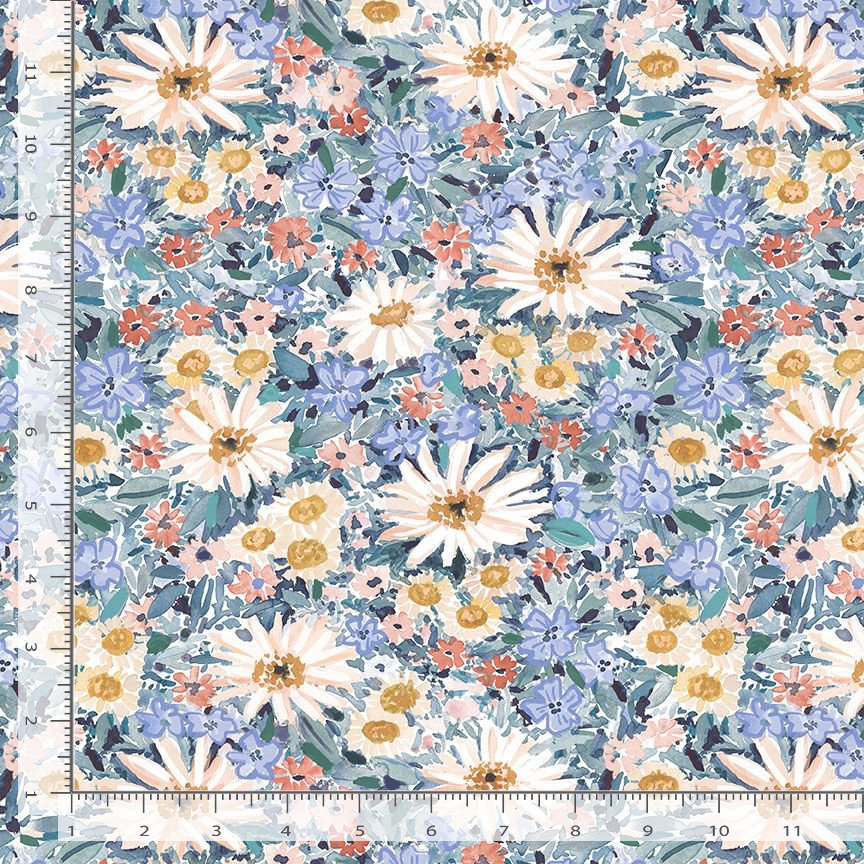 Parisian Garden - Ma Belle  - Cotton Fabric