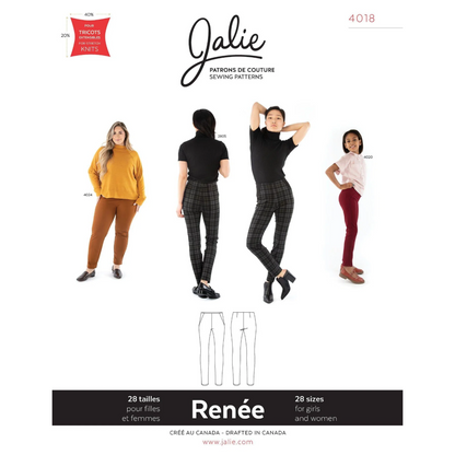 Jalie - 4018 - RENÉE Ponte Pants