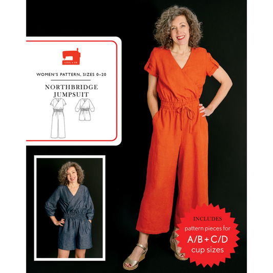 Liesl + Co - Northbridge Jumpsuit Sewing Pattern