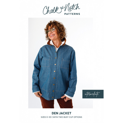 Den Jacket Pattern - By Chalk and Notch