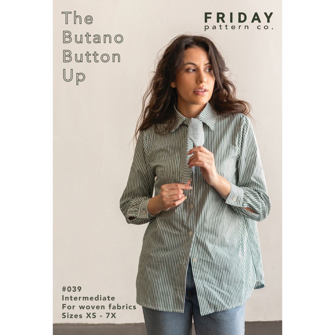 Butano Button Up - By Friday Pattern Co