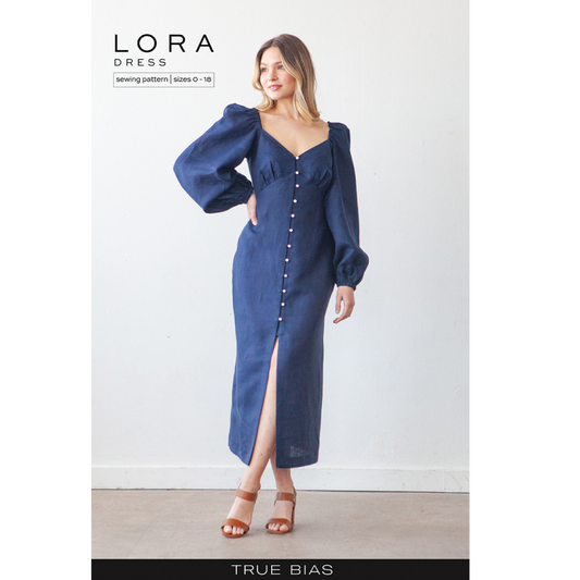 Lora Dress - 0 - 18 - By True Bias Patterns