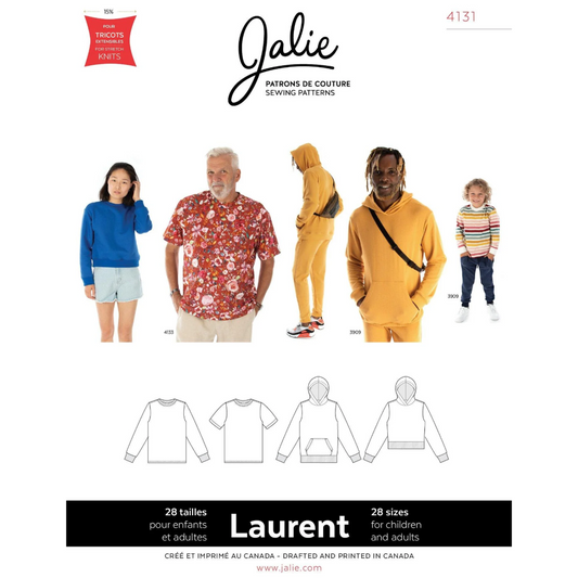 Jalie - 4131 - LAURENT T-Shirt, Pullover & Hoodie