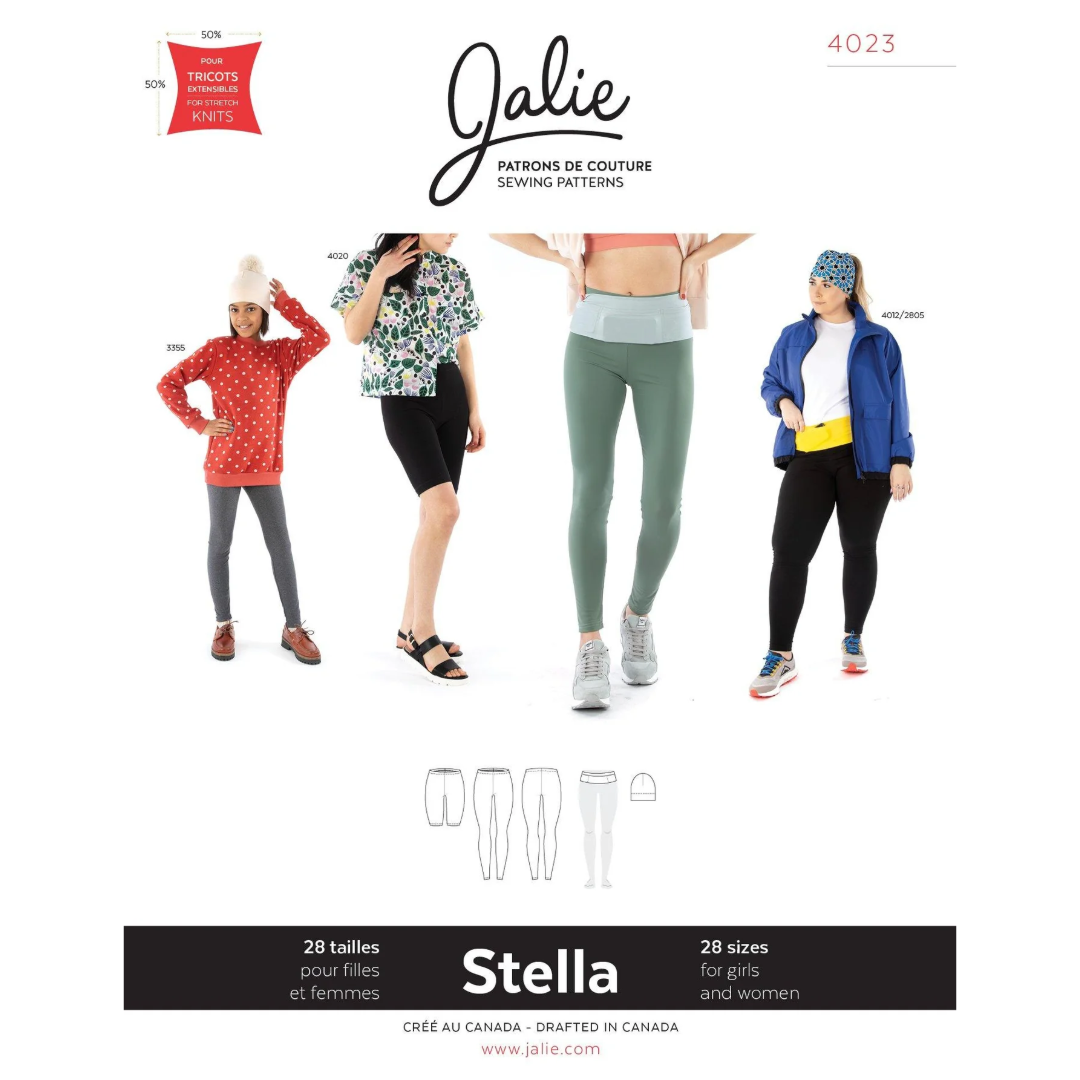 Jalie - 4023 - STELLA Leggings, Running Belt and Beanie