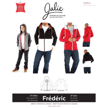 Jalie - 3884 - FRÉDÉRIC Hoodie