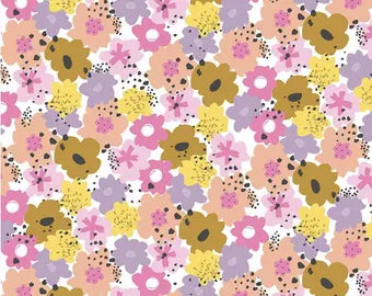 Blossom - Pineapple Crush - Cotton Fabric