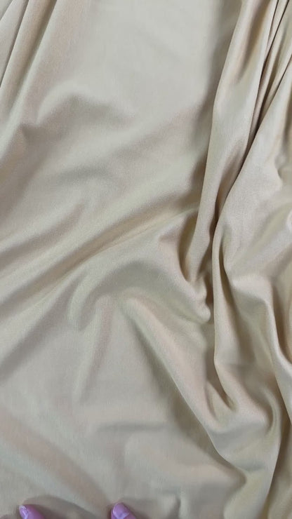 Bamboo/Cotton Stretch French Terry - Golden Yellow
