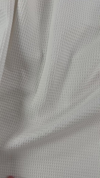 Plisse Crepe - Off White - Film Studio Deadstock