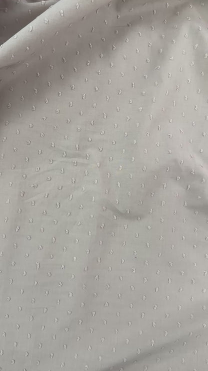 Rose - Dotted Swiss Cotton