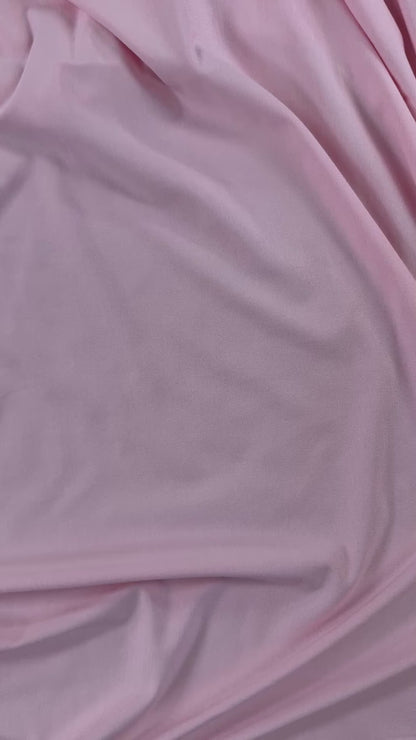 Bamboo Jersey Knit - Baby Pink