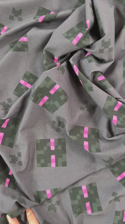 Endermen Digitally Printed Cotton Jersey Knit