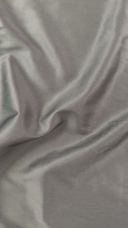 Lyocell Stretch Sateen - Black