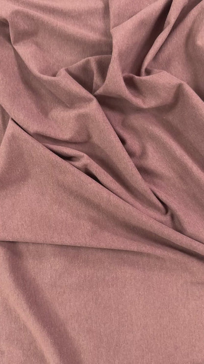 Bamboo Cotton Jersey - Brown - Deadstock