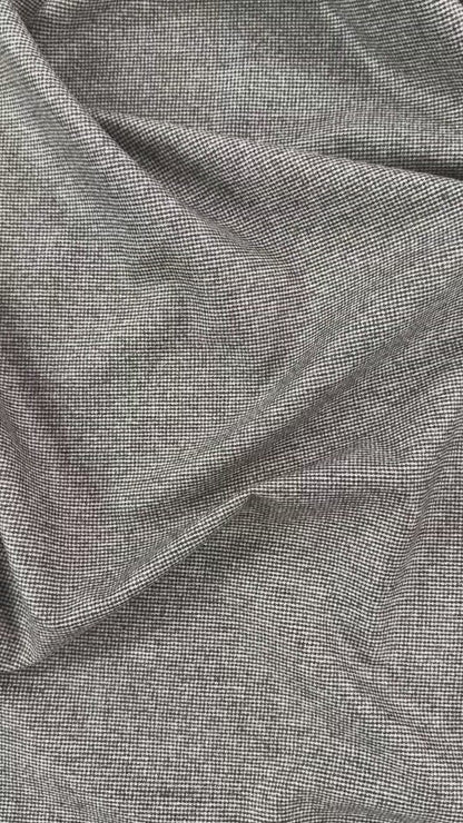 Superfine Wool Tiny Houndstooth - Film Studio Deadstock