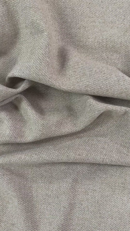 Heavy Wool Twill - Beige - Film Studio Deadstock