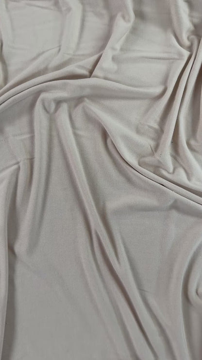 Bamboo Jersey Knit - Linen/Beige