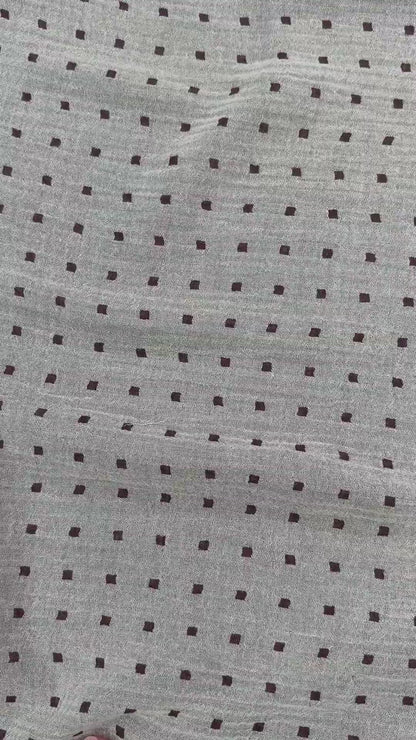 Linen Cotton Double Gauze - Burgundy
