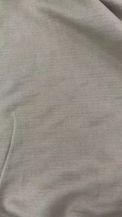 Yarn Dyed Cotton Herringbone Twill - Dark Khaki - Film Studio Deadstock