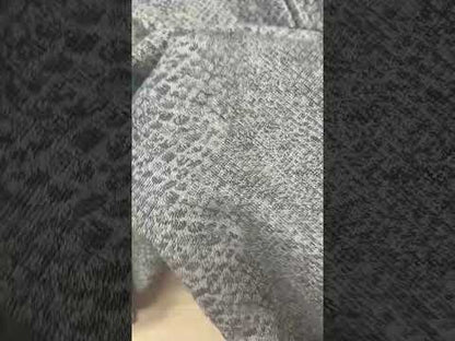 European Linen Jacquard - Black Snake  - 57-58"