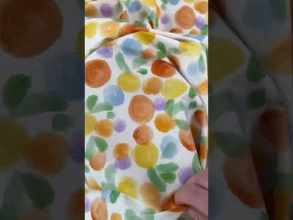 Stretch Cotton Poplin - Abstract Fruit