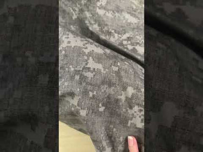 Cotton Polyester Ripstop - Digital Camouflage  - Deadstock
