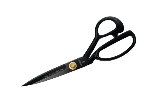 LDH 9" Fabric Shears - Midnight Edition - Rubber Handle