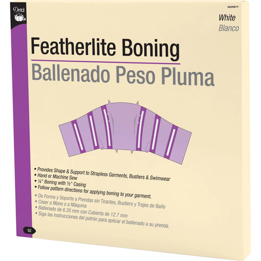 Dritz Featherlite Boning with White Cover