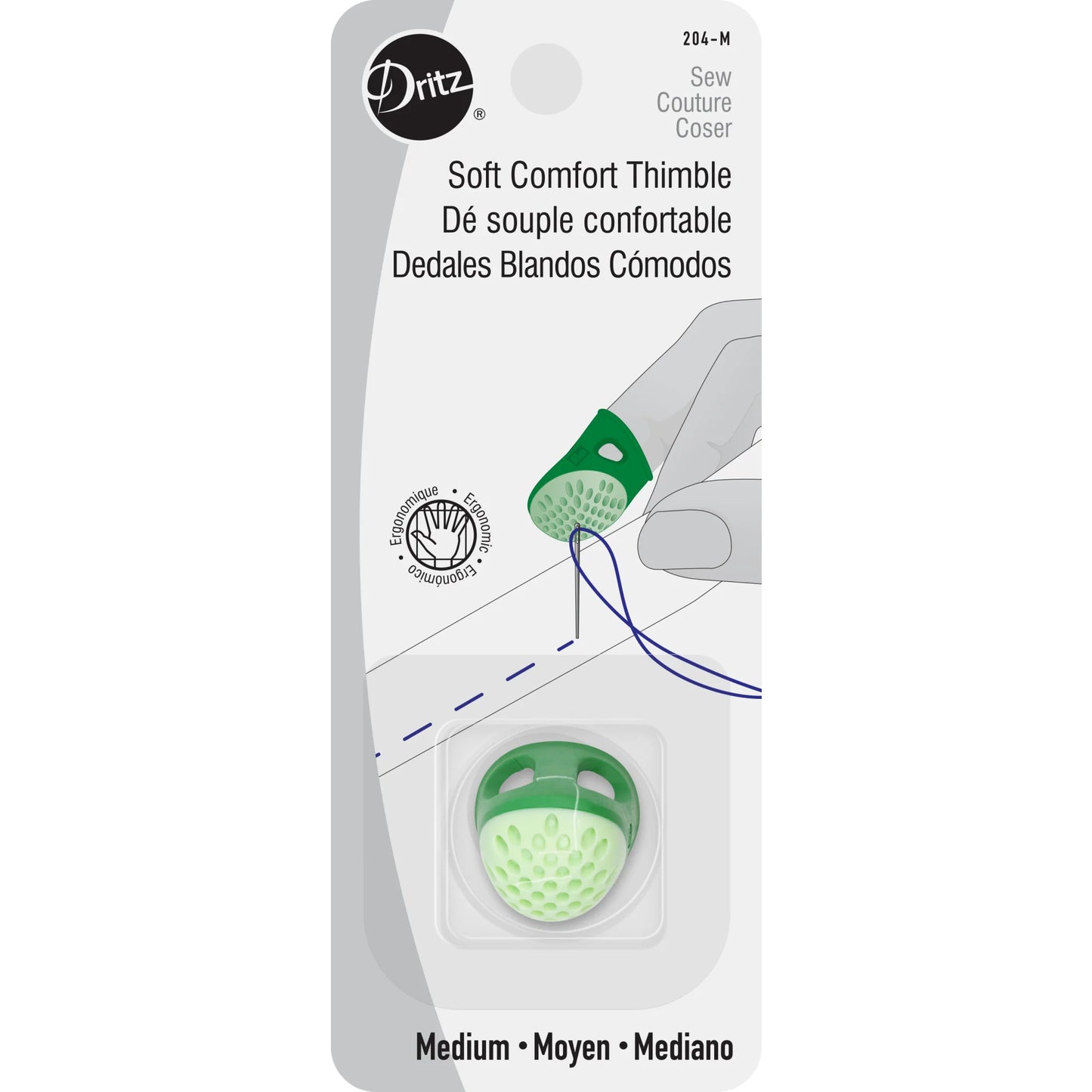 Dritz - Soft Comfort Thimble - Medium