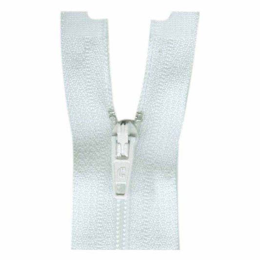 General Purpose Lightweight Close End Zipper 60cm (24″) No 3 - White