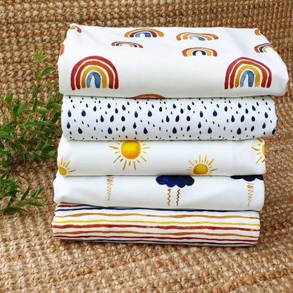 Rainbow - GOTS Certified Organic Cotton Jersey Knit