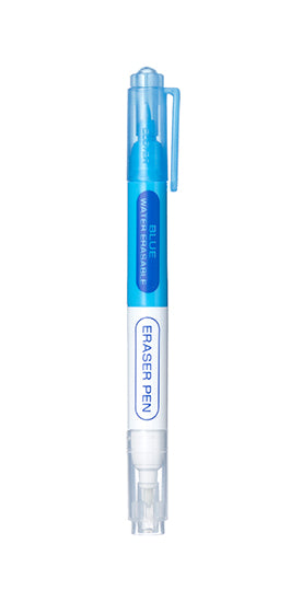 Chacopen Blue Water Soluble Dual Tip Pen with Eraser