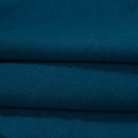 Bamboo/Cotton Stretch Jersey - Moroccan Blue