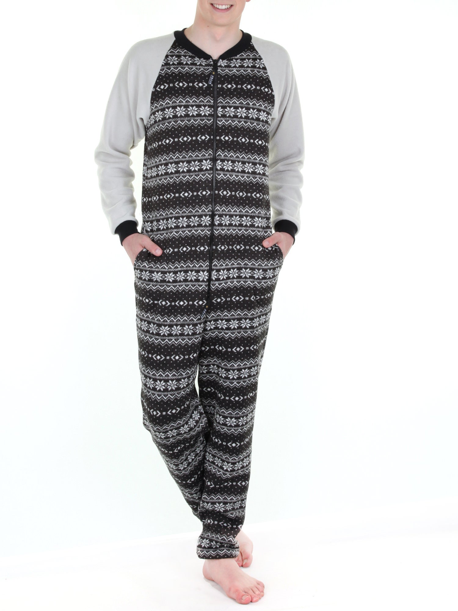 Pajamas for mens with feet sale