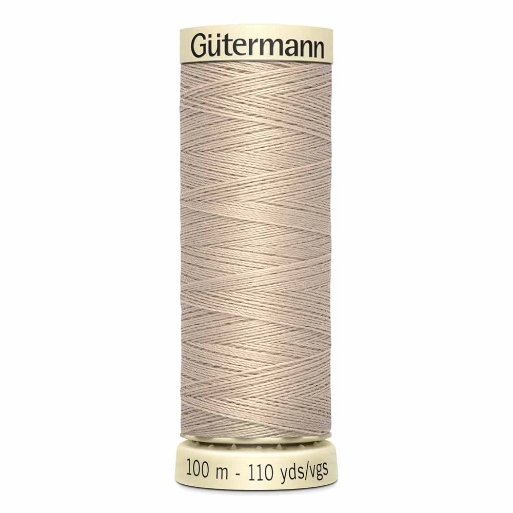 Gütermann Sew-All Thread 100m - Sand Col. 506 - Riverside Fabrics